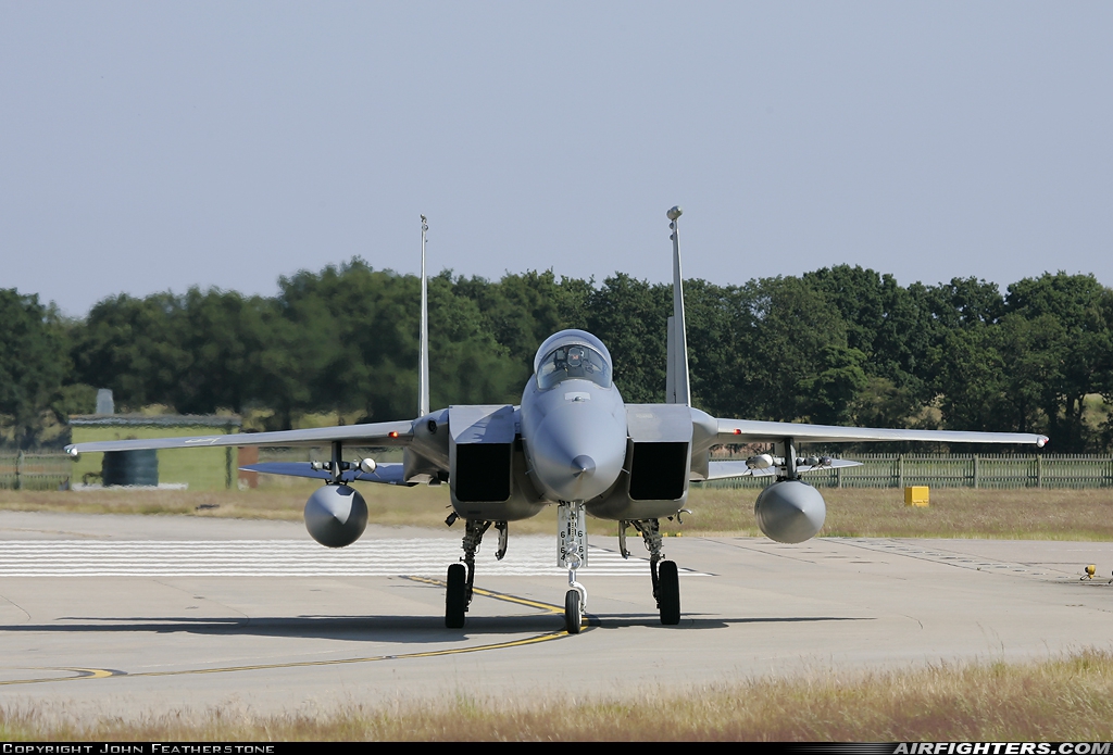 USA - Air Force McDonnell Douglas F-15C Eagle 86-0164 at Coningsby (EGXC), UK