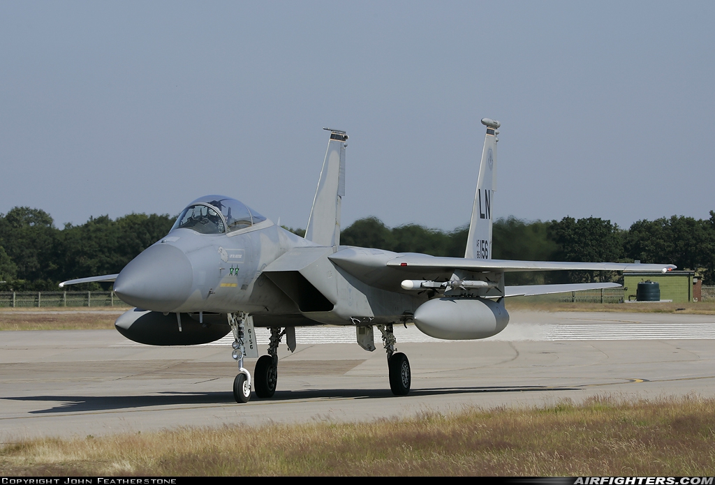 USA - Air Force McDonnell Douglas F-15C Eagle 86-0156 at Coningsby (EGXC), UK