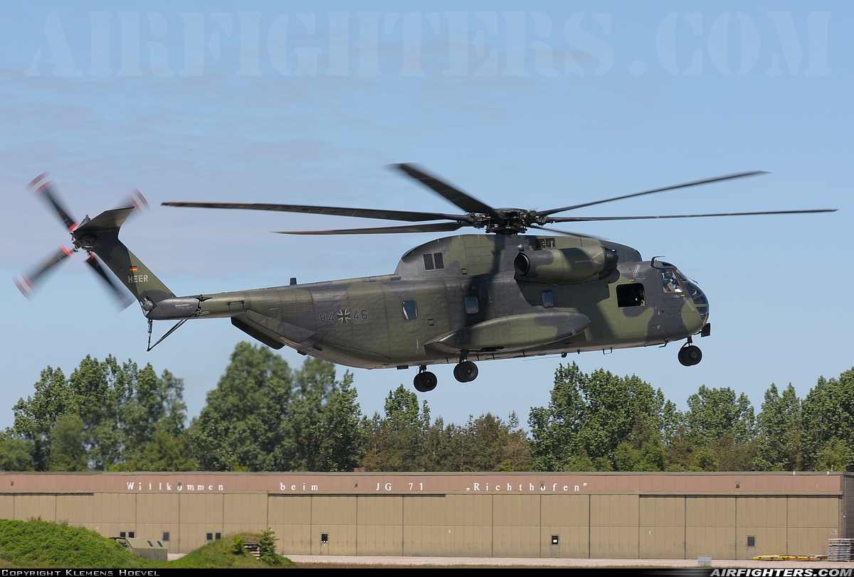 Germany - Army Sikorsky CH-53G (S-65) 84+46 at Wittmundhafen (Wittmund) (ETNT), Germany