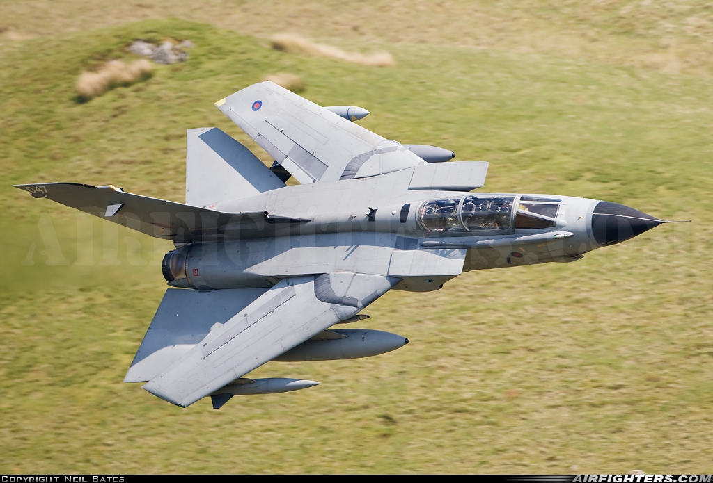 UK - Air Force Panavia Tornado GR4 ZA556 at Off-Airport - Machynlleth Loop Area, UK