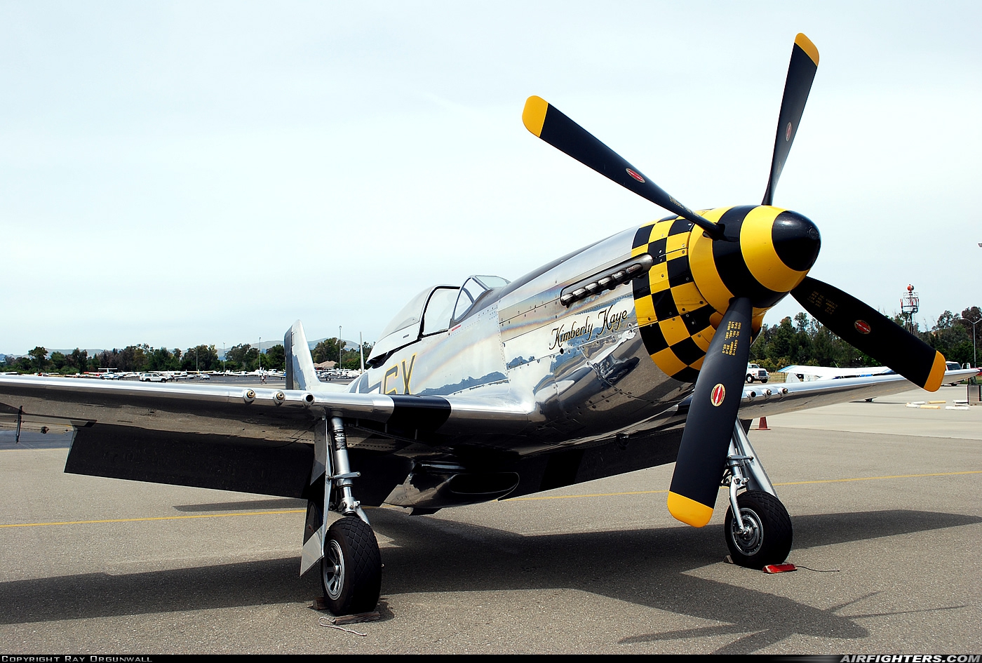 Private North American P-51D Mustang NL451TB at Livermore - Municipal (LVK), USA
