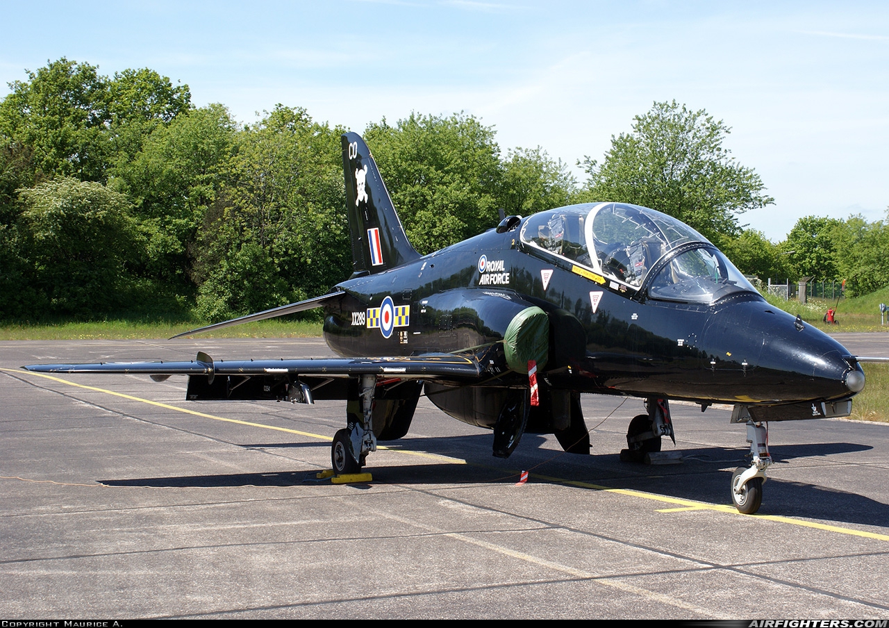 UK - Air Force British Aerospace Hawk T.1A XX289 at Skrydstrup (EKSP), Denmark