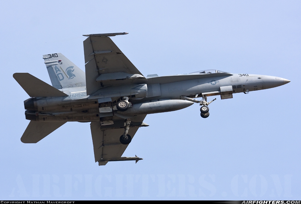 USA - Marines McDonnell Douglas F/A-18A Hornet 163148 at Virginia Beach - Oceana NAS / Apollo Soucek Field (NTU / KNTU), USA
