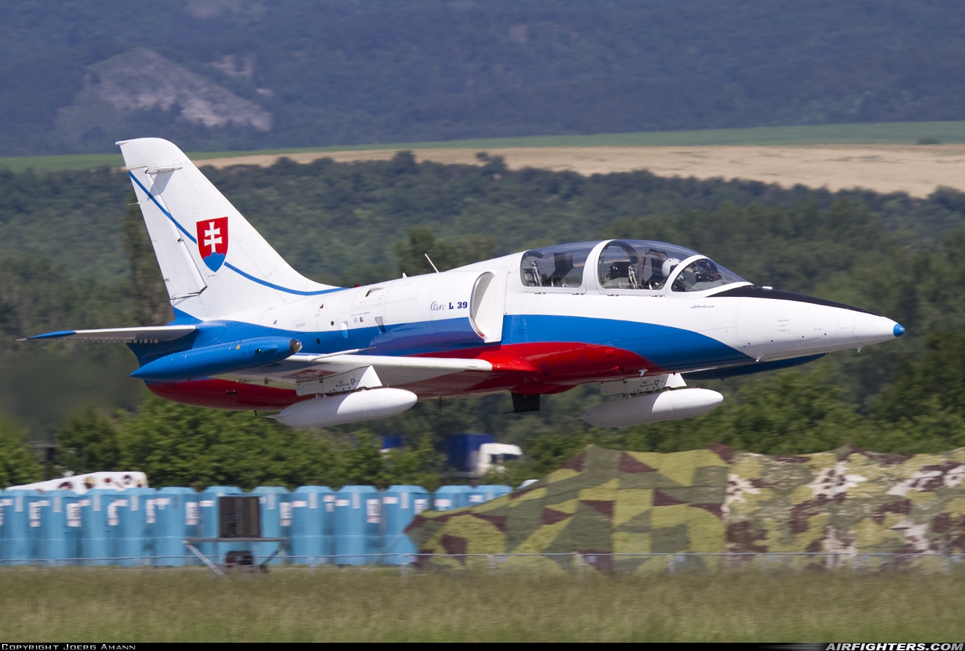Slovakia - Air Force Aero L-39CM Albatros 5252 at Piestany (PZY / LZPP), Slovakia