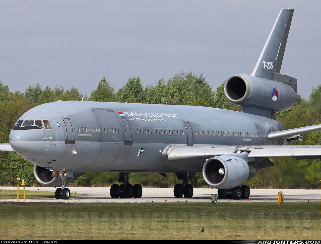 Netherlands - Air Force McDonnell Douglas KDC-10-30CF T-235 at Eindhoven (- Welschap) (EIN / EHEH), Netherlands