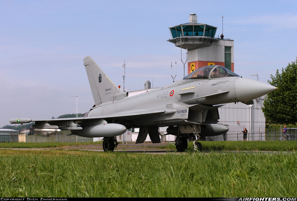 Italy - Air Force Eurofighter F-2000A Typhoon (EF-2000S) MM7301 at Payerne (LSMP), Switzerland