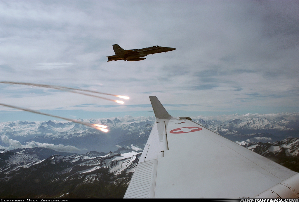 Switzerland - Air Force McDonnell Douglas F/A-18C Hornet J-5006 at Off-Airport - Canton of Bern, Switzerland