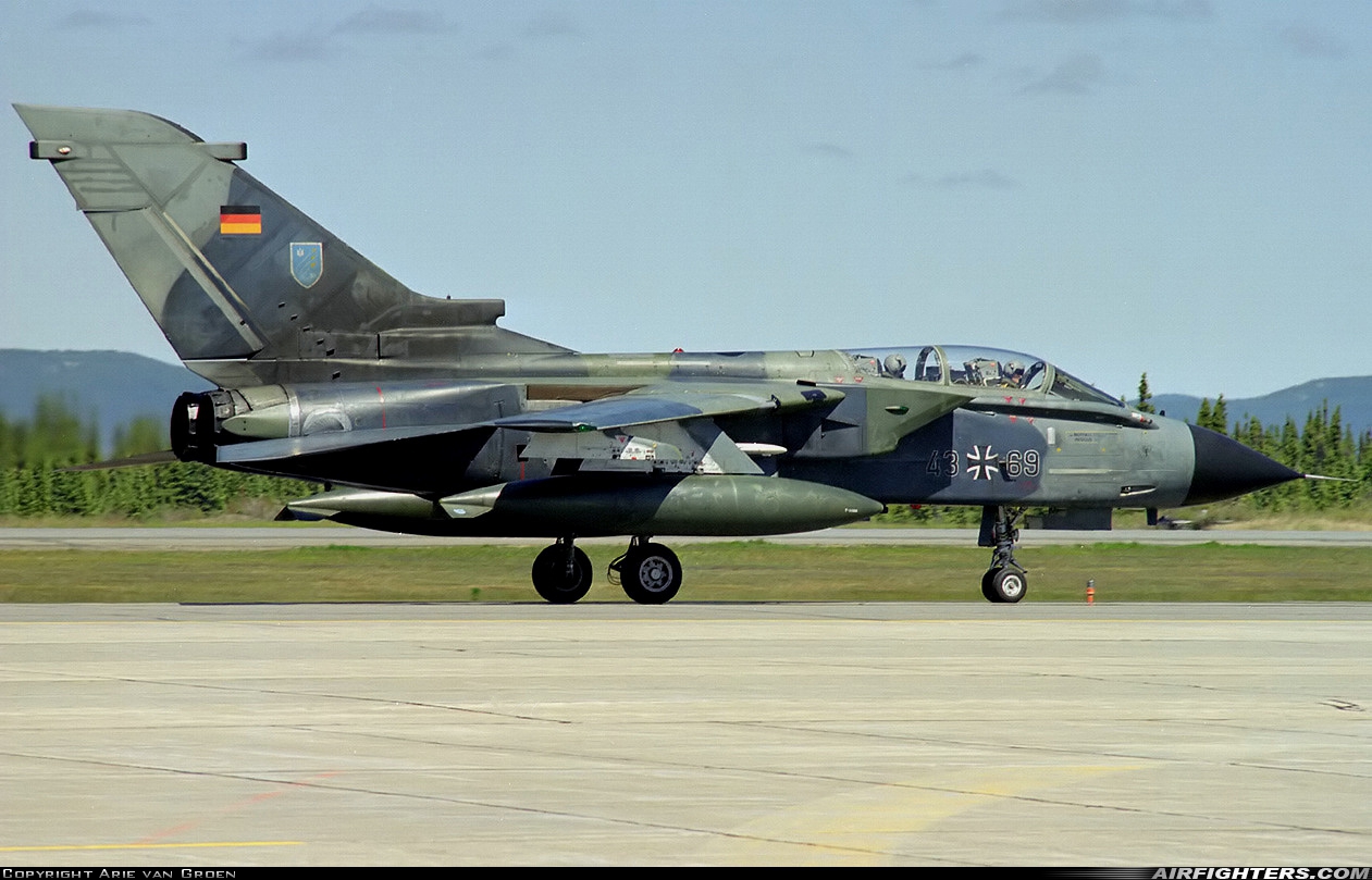 Germany - Air Force Panavia Tornado IDS 43+69 at Goose Bay (YYR / CYYR), Canada