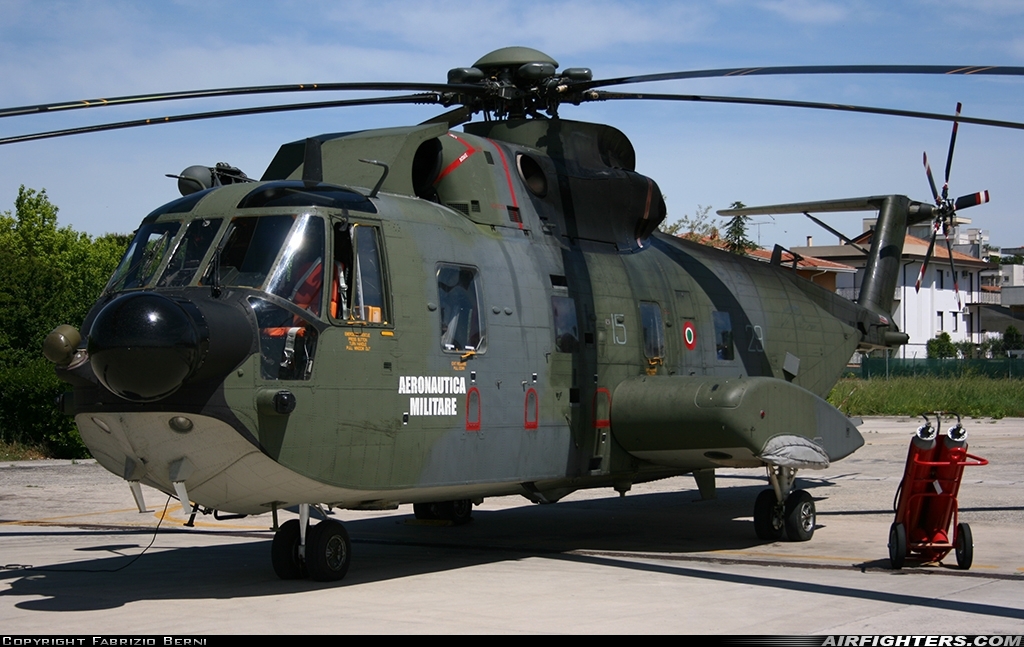 Italy - Air Force Agusta-Sikorsky HH-3F (AS-61R) MM81341 at Rimini - Miramare (LIPR), Italy