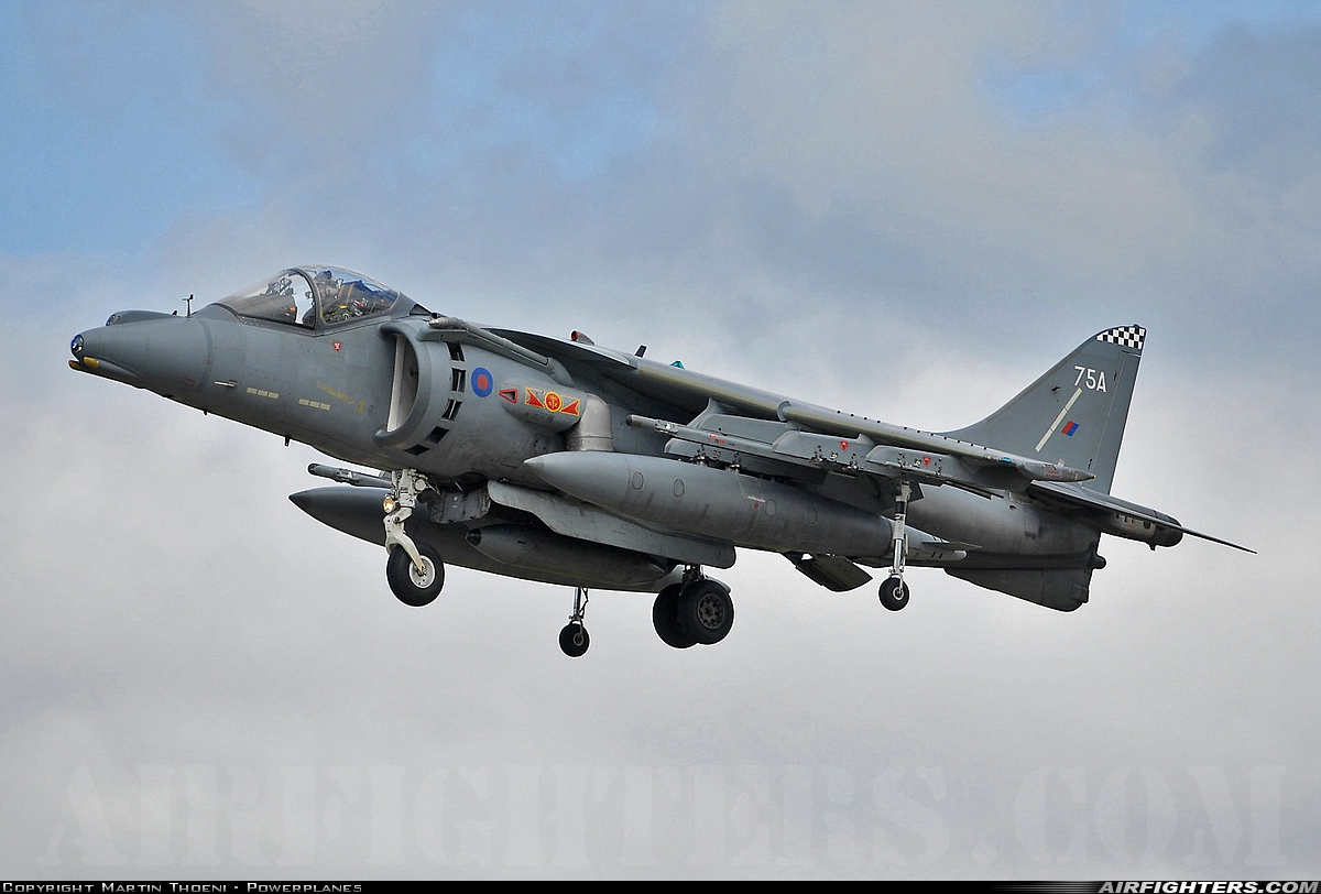 UK - Navy British Aerospace Harrier GR.9A ZG504 at Fairford (FFD / EGVA), UK