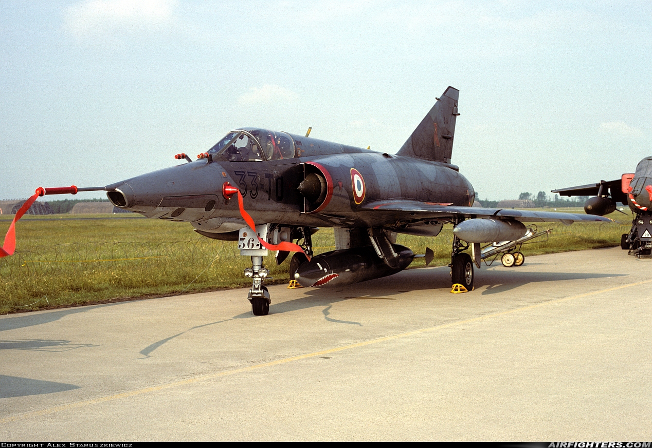 France - Air Force Dassault Mirage IIIRD 364 at Jever (ETNJ), Germany