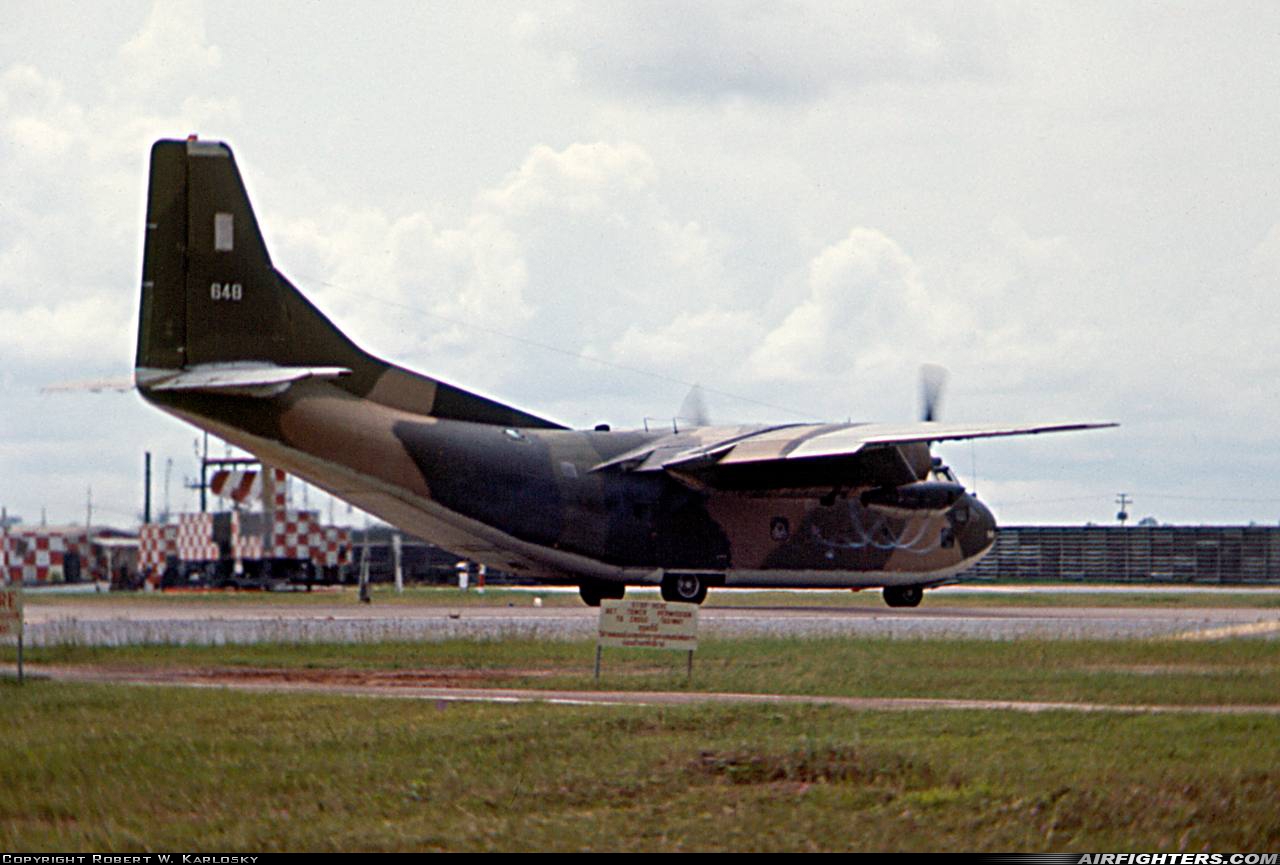 USA Fairchild C-123K Provider 54-0648 at Udon Thani (UTH / VTUD), Thailand