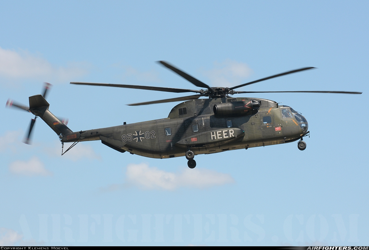 Germany - Army Sikorsky CH-53G (S-65) 85+02 at Rheine-Bentlage (ETHE), Germany