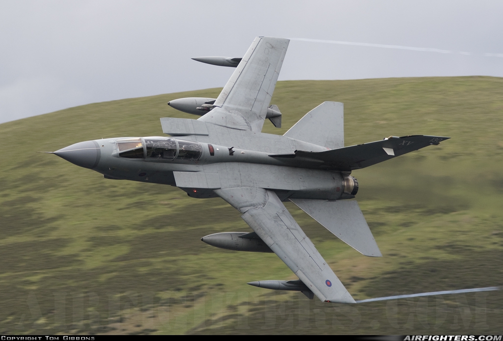 UK - Air Force Panavia Tornado GR4(T) ZG754 at Off-Airport - Borders Area, UK