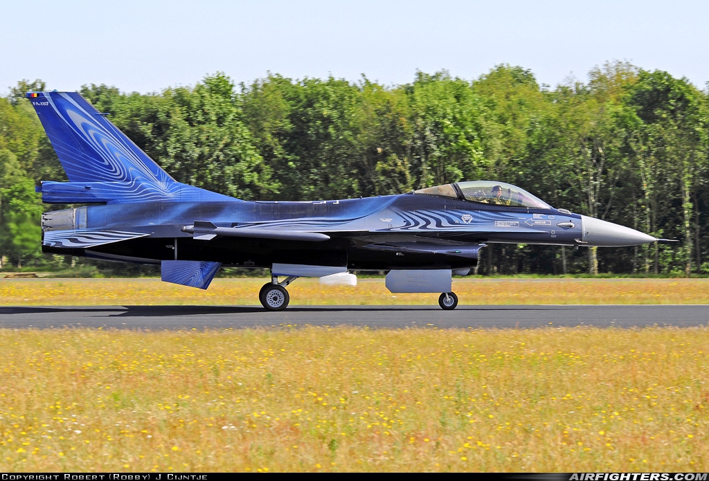 Belgium - Air Force General Dynamics F-16AM Fighting Falcon FA-110 at Breda - Gilze-Rijen (GLZ / EHGR), Netherlands