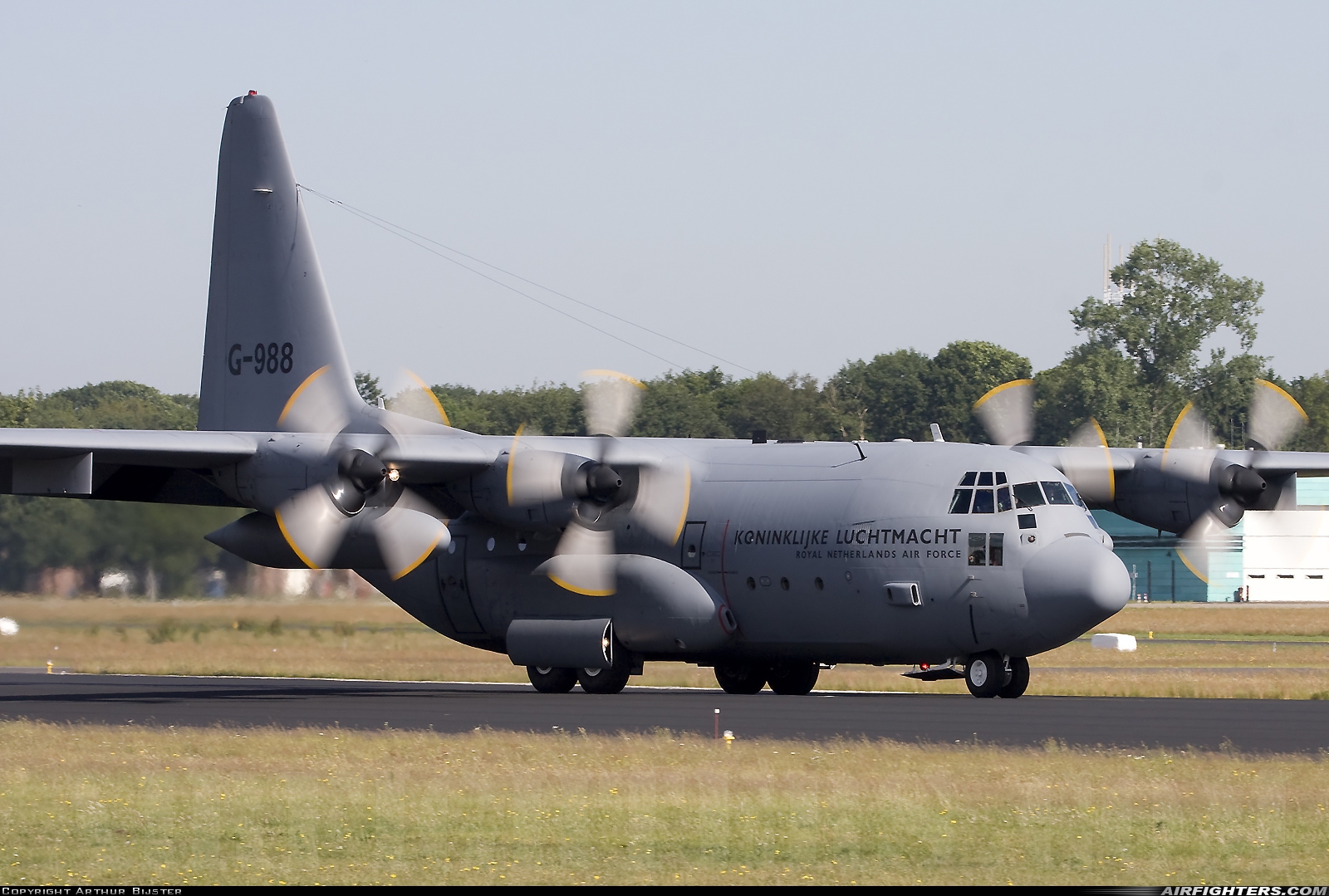 Netherlands - Air Force Lockheed C-130H Hercules (L-382) G-988 at Breda - Gilze-Rijen (GLZ / EHGR), Netherlands