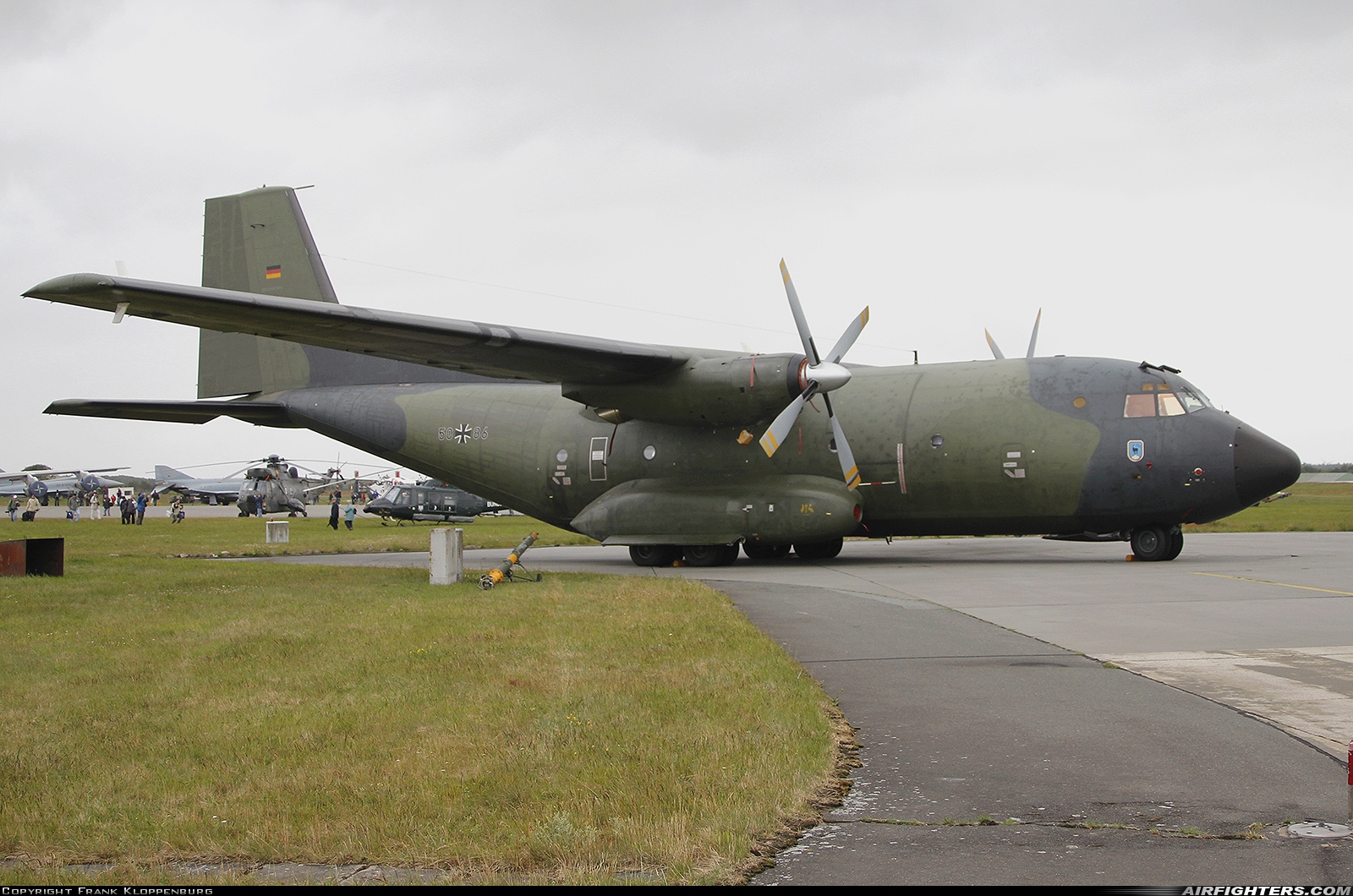 Germany - Air Force Transport Allianz C-160D 50+86 at Nordholz (- Cuxhaven) (NDZ / ETMN), Germany