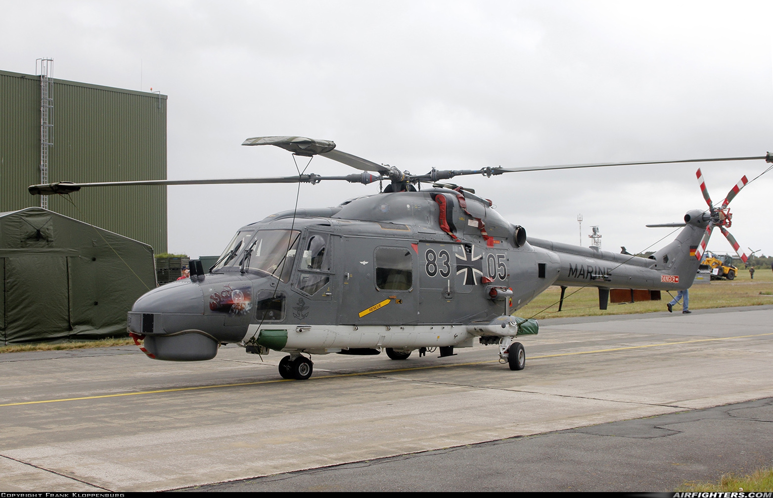 Germany - Navy Westland WG-13 Super Lynx Mk88A 83+05 at Nordholz (- Cuxhaven) (NDZ / ETMN), Germany