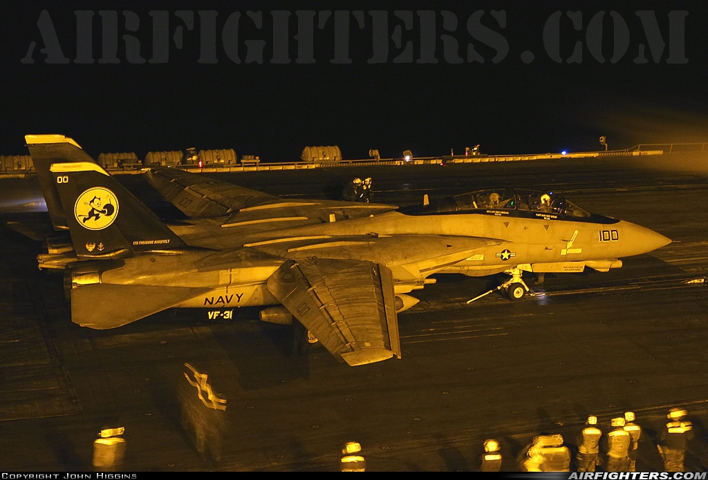 USA - Navy Grumman F-14D Tomcat 164342 at Off-Airport - Persian Gulf, International Airspace