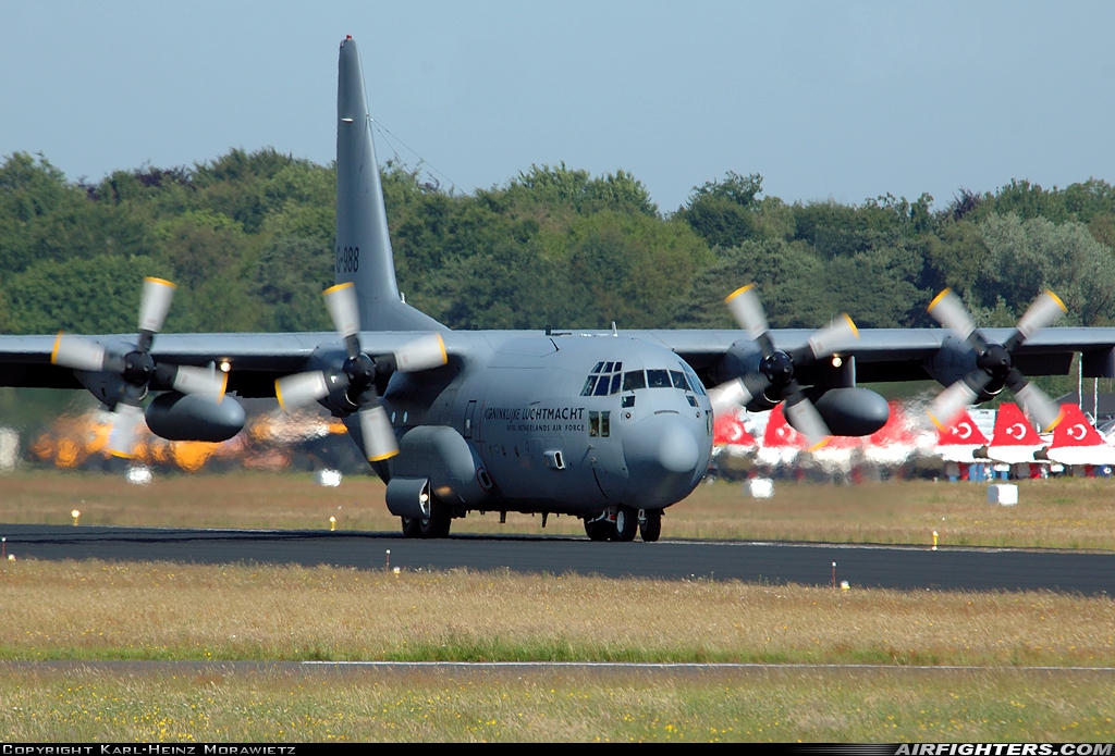 Netherlands - Air Force Lockheed C-130H Hercules (L-382) G-988 at Breda - Gilze-Rijen (GLZ / EHGR), Netherlands