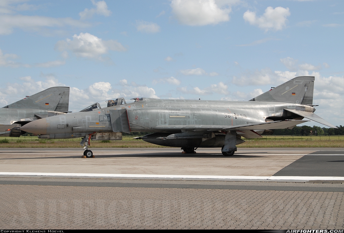 Germany - Air Force McDonnell Douglas F-4F Phantom II 38+69 at Wittmundhafen (Wittmund) (ETNT), Germany