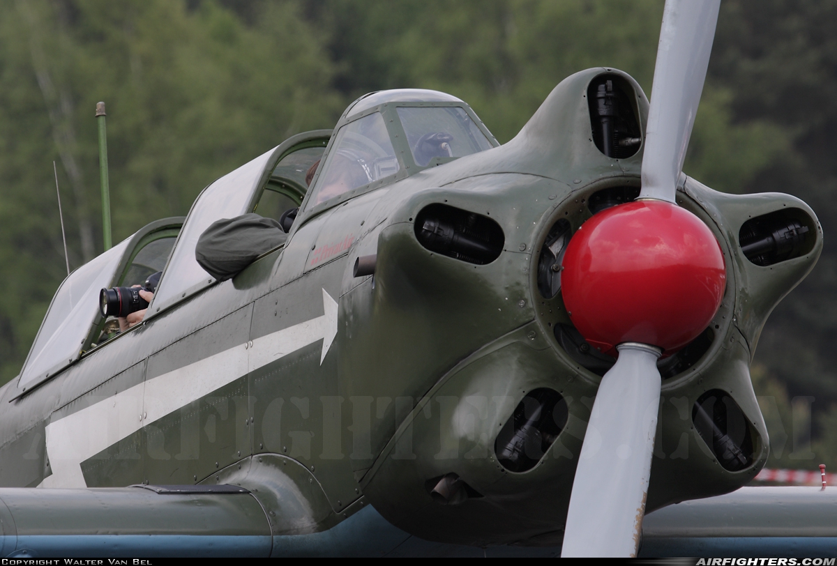 Private Yakovlev Yak-18 OO-IAK at Zoersel (Oostmalle) (OBL / EBZR), Belgium