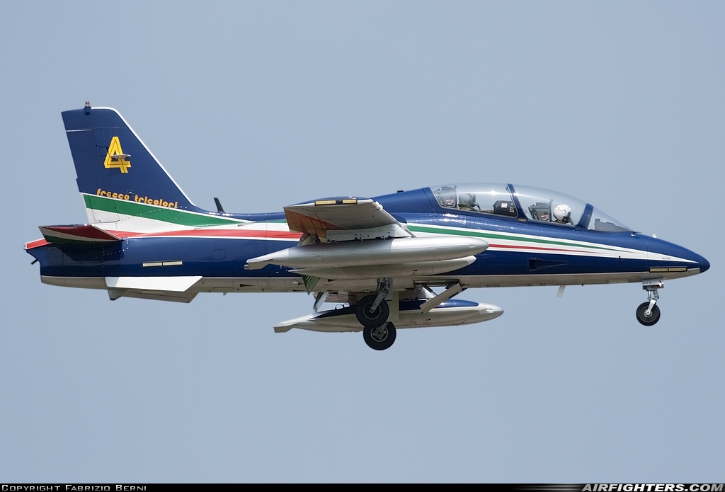 Italy - Air Force Aermacchi MB-339PAN MM54482 at Verona - Villafranca (Valerio Catullo) (VRN / LIPX), Italy
