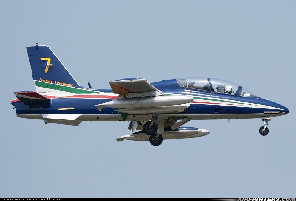 Italy - Air Force Aermacchi MB-339PAN MM54539 at Verona - Villafranca (Valerio Catullo) (VRN / LIPX), Italy