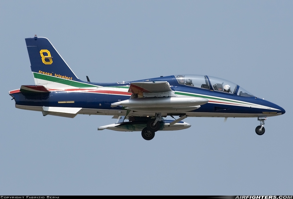 Italy - Air Force Aermacchi MB-339PAN MM54475 at Verona - Villafranca (Valerio Catullo) (VRN / LIPX), Italy