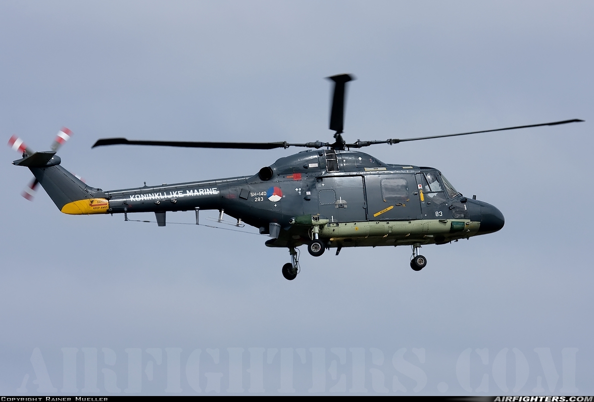 Netherlands - Navy Westland WG-13 Lynx SH-14D 283 at Breda - Gilze-Rijen (GLZ / EHGR), Netherlands