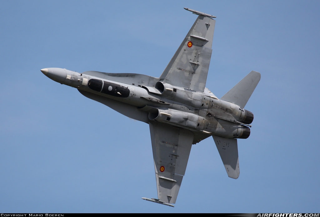 Spain - Air Force McDonnell Douglas C-15 Hornet (EF-18A+) C.15-50 at Breda - Gilze-Rijen (GLZ / EHGR), Netherlands