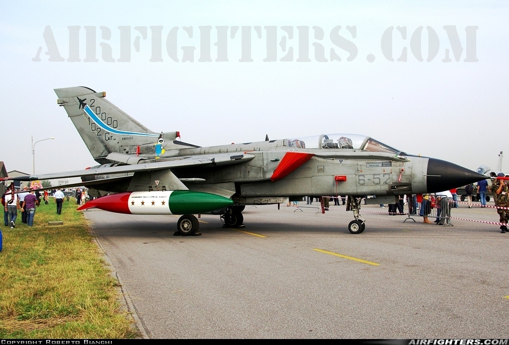 Italy - Air Force Panavia Tornado IDS(T) MM55002 at Ghedi (- Tenente Luigi Olivari) (LIPL), Italy