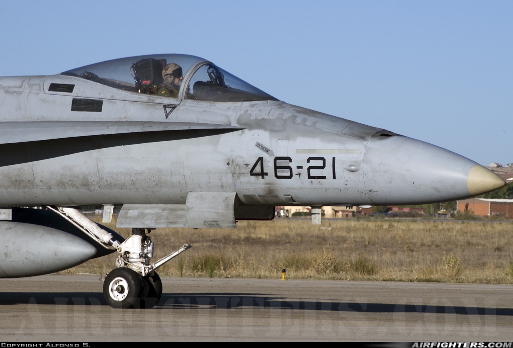 Spain - Air Force McDonnell Douglas F/A-18A+ Hornet C.15-93 at Madrid - Torrejon (TOJ / LETO), Spain