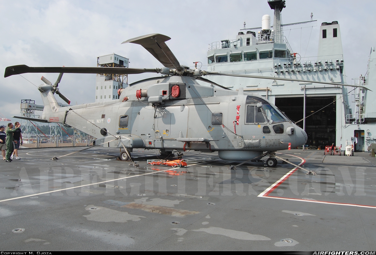 UK - Navy AgustaWestland Merlin HM1 (Mk111) ZH833 at Off-Airport - Halifax, Canada