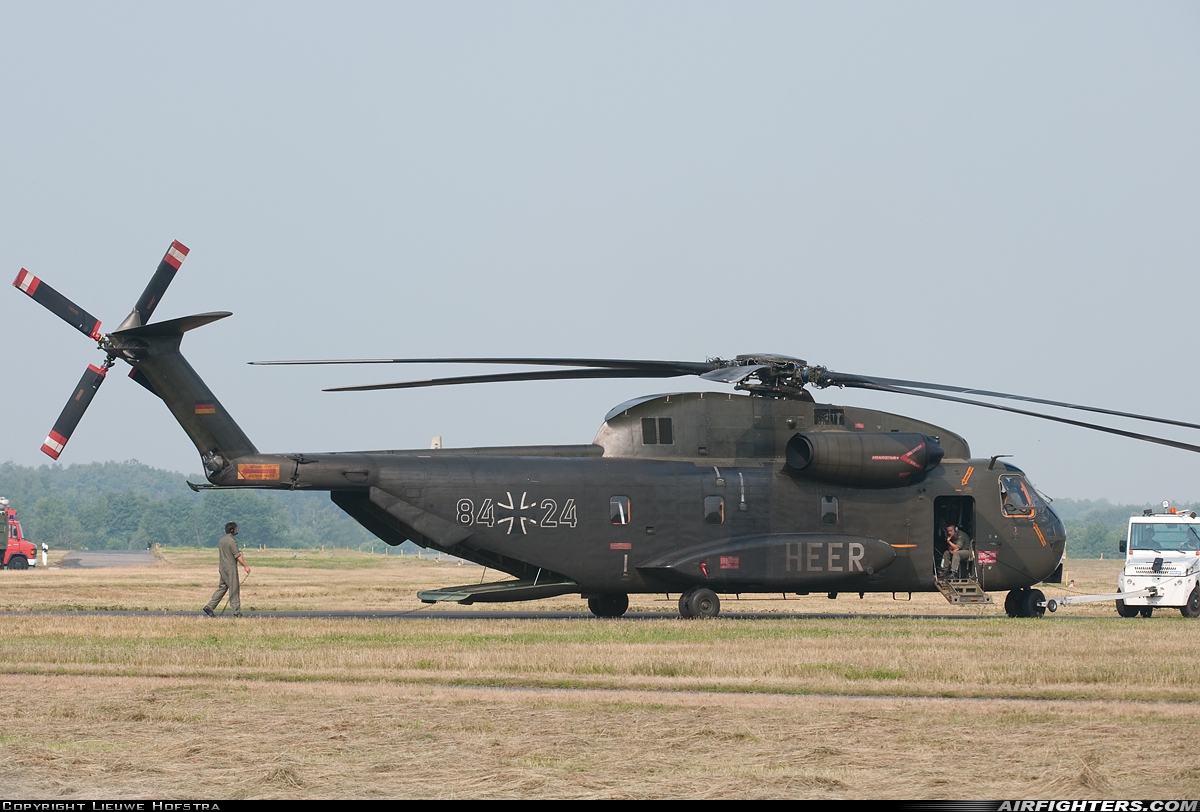 Germany - Army Sikorsky CH-53G (S-65) 84+24 at Rheine-Bentlage (ETHE), Germany