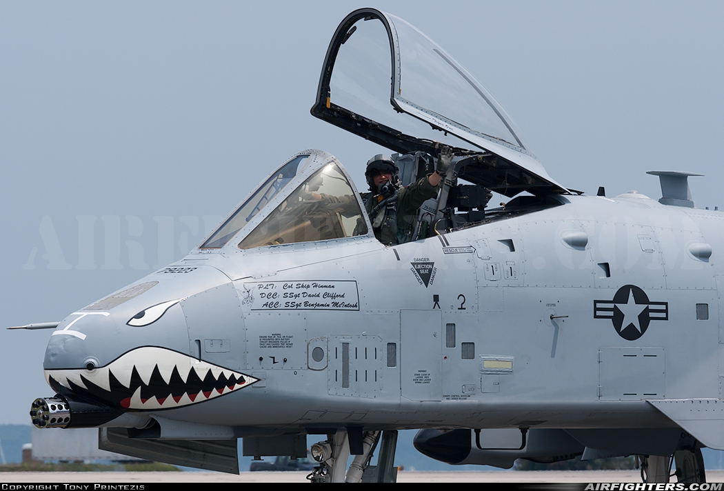 USA - Air Force Fairchild A-10C Thunderbolt II 79-0223 at North Kingstown - Quonset State (Quonset Point NAS) (OQU / NCO / RI12 / KOQU), USA