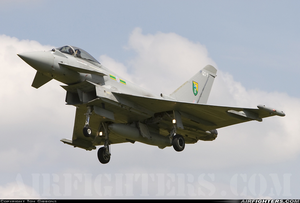 UK - Air Force Eurofighter Typhoon FGR4 ZJ926 at Coningsby (EGXC), UK