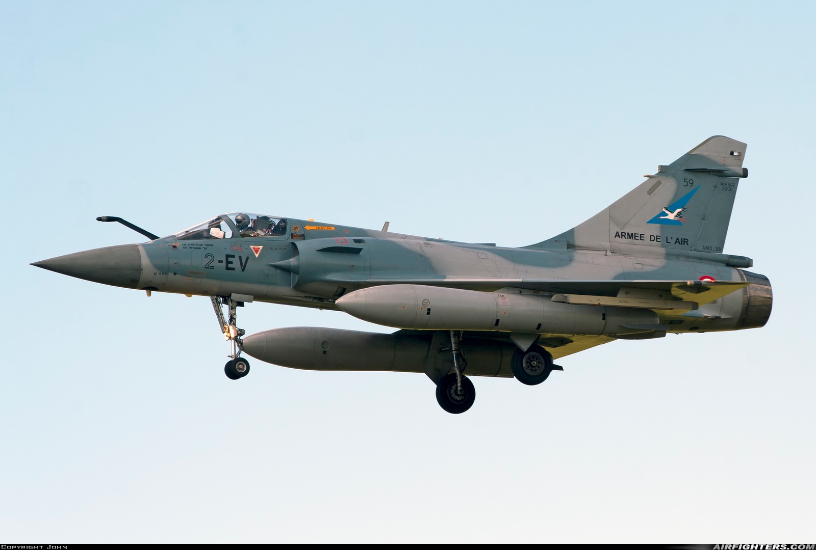 France - Air Force Dassault Mirage 2000-5F 59 at Leeuwarden (LWR / EHLW), Netherlands