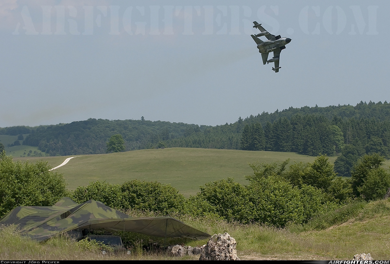 Germany - Air Force Panavia Tornado ECR 46+49 at Off-Airport - Heuberg Range, Germany