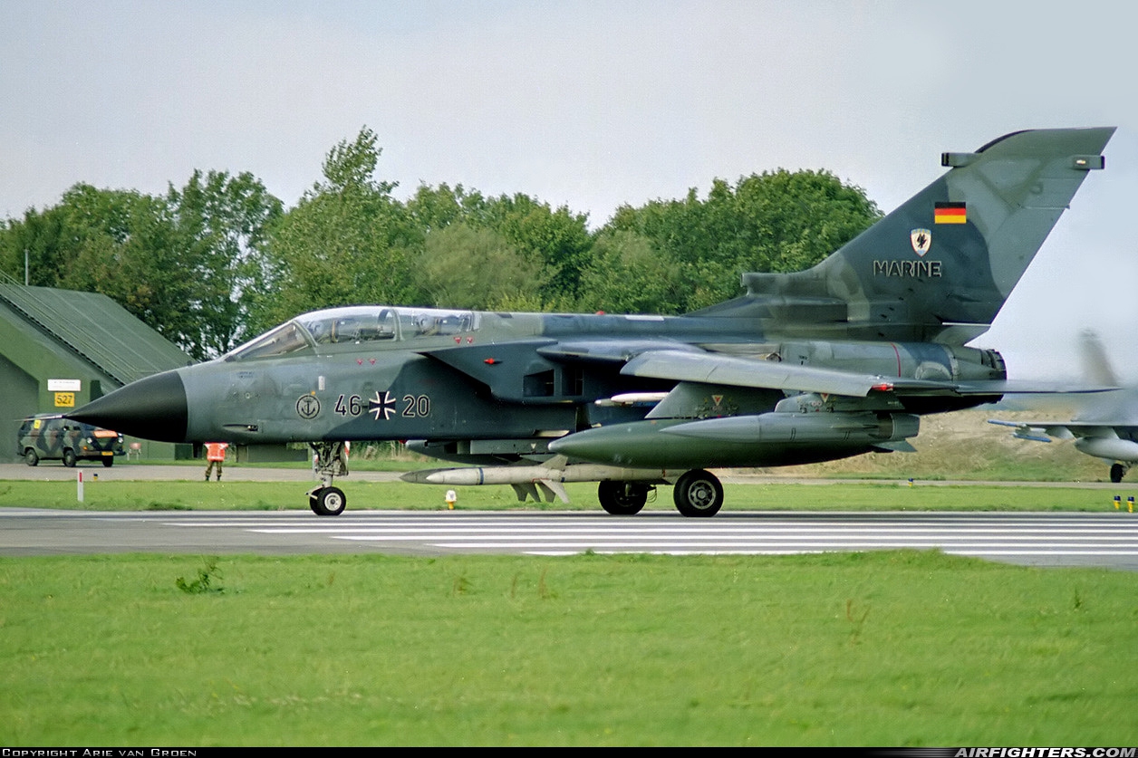 Germany - Navy Panavia Tornado IDS 46+20 at Leeuwarden (LWR / EHLW), Netherlands