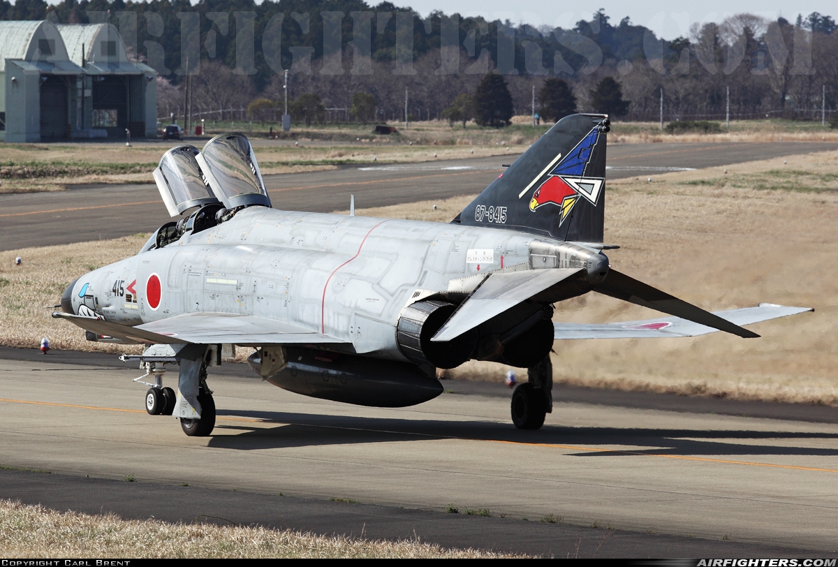 Japan - Air Force McDonnell Douglas F-4EJ Phantom II 87-8415 at Hyakuri (RJAH), Japan