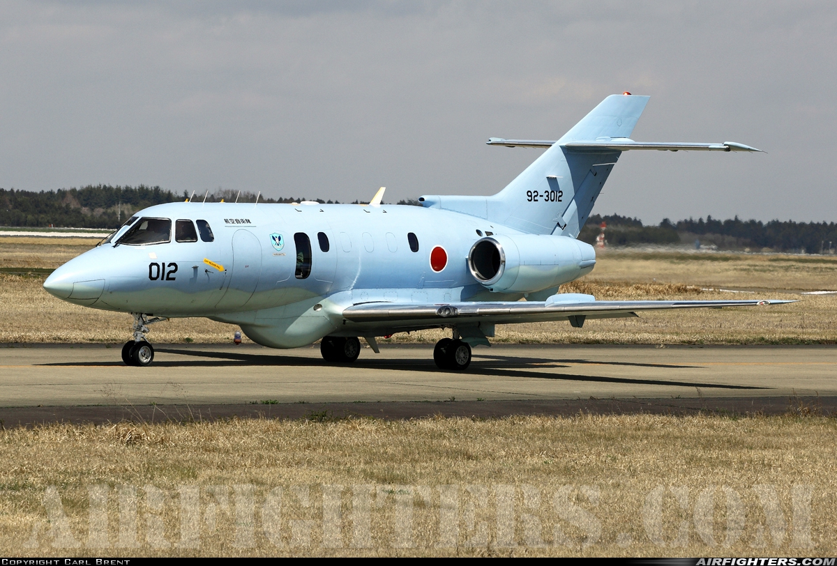 Japan - Air Force Hawker Siddeley U-125A (HS-125-800) 92-3012 at Hyakuri (RJAH), Japan