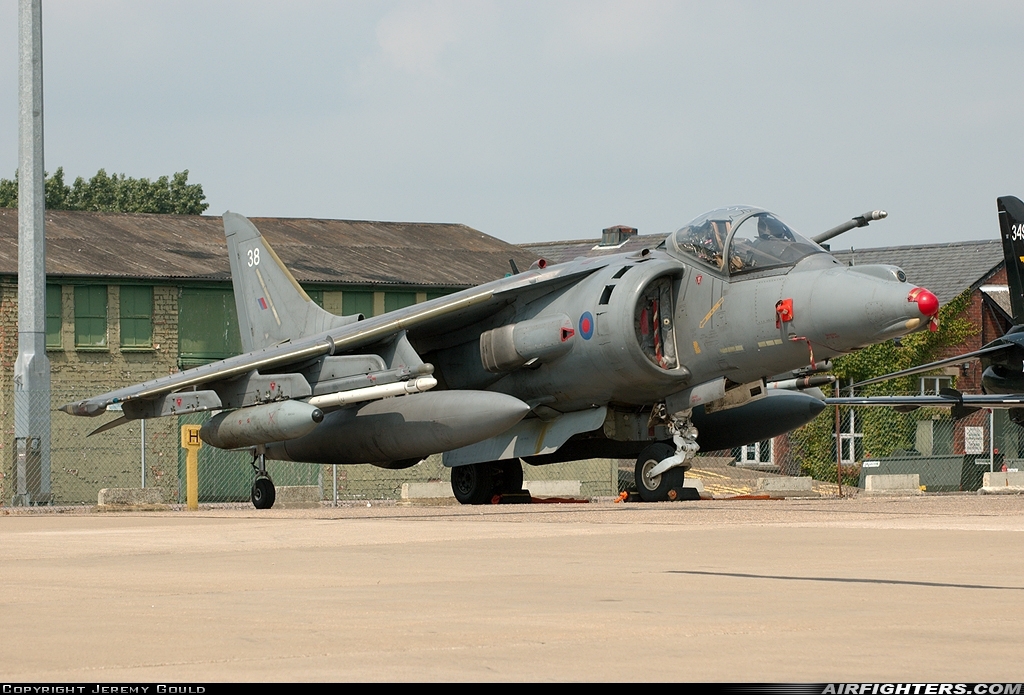 UK - Navy British Aerospace Harrier GR.9 ZD409 at Northolt (NHT / EGWU), UK