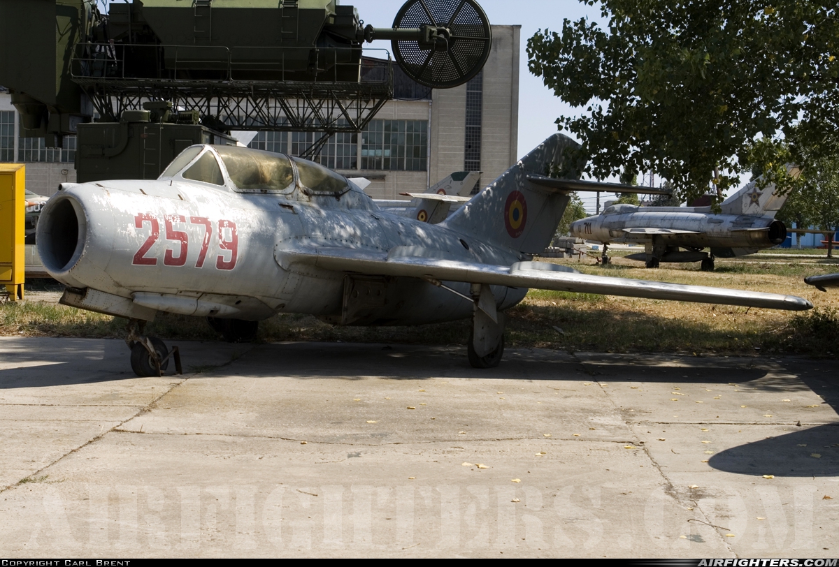 Romania - Air Force Mikoyan-Gurevich MiG-15UTI 2579 at Off-Airport - Bucharest, Romania