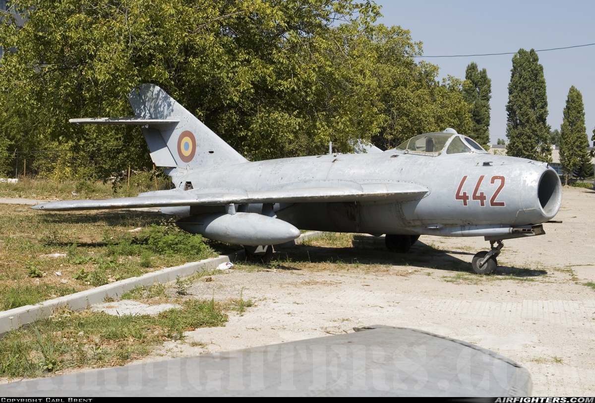 Romania - Air Force Mikoyan-Gurevich MiG-17F 442 at Off-Airport - Bucharest, Romania
