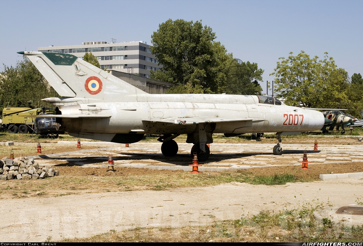 Romania - Air Force Mikoyan-Gurevich MiG-21R 2007 at Off-Airport - Bucharest, Romania