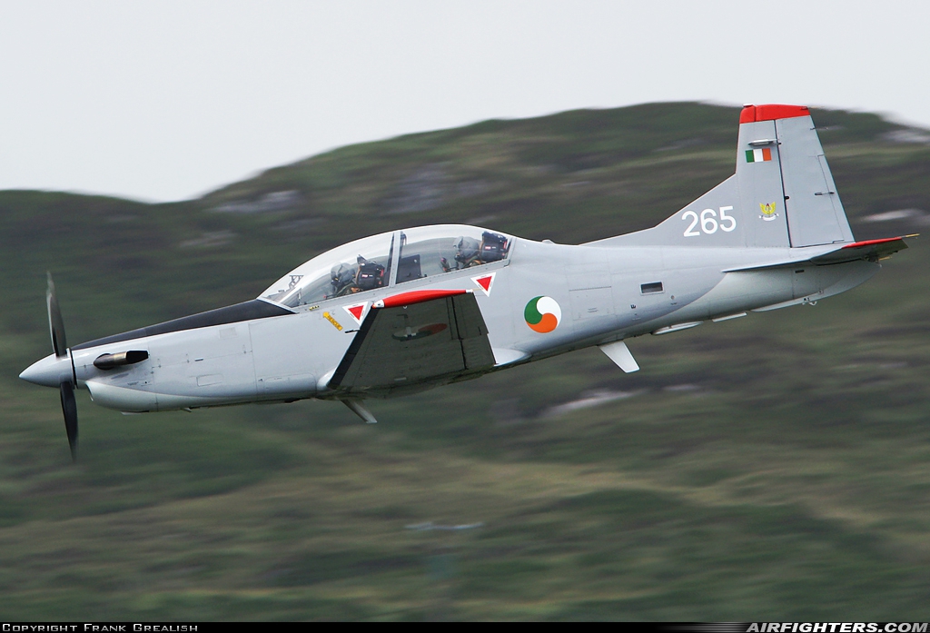 Ireland - Air Force Pilatus PC-9M 265 at Off-Airport - Clifden, Ireland