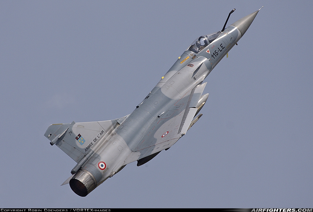 France - Air Force Dassault Mirage 2000C 79 at Cambrai - Epinoy (LFQI), France