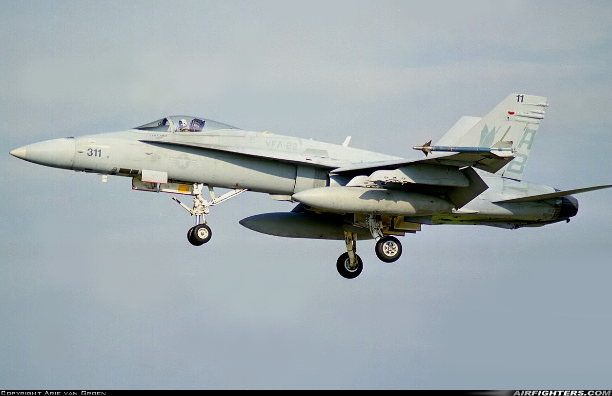USA - Navy McDonnell Douglas F/A-18C Hornet 165197 at Leeuwarden (LWR / EHLW), Netherlands