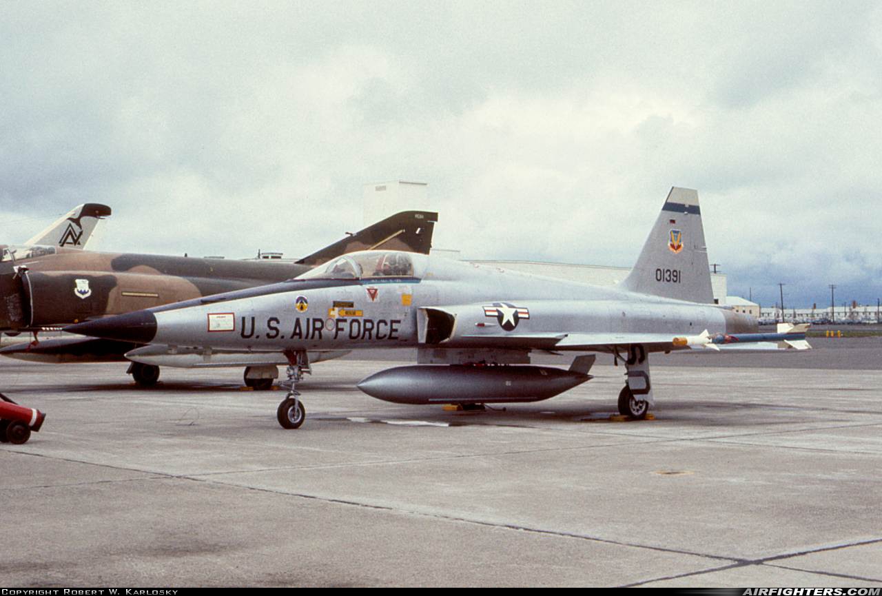 USA - Air Force Northrop F-5E Tiger II 72-1391 at Spokane - Fairchild AFB (KSKA), USA